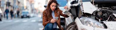 ¿Qué pasa si tengo un accidente con un coche de renting?